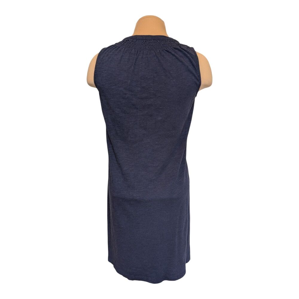 Lilly Pulitzer Women's Navy Essie Buttoned Sleeveless Casual Shift Dress Size XS - Picture 3 of 8